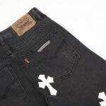 Pants Chrome Hearts Jeans Cross Patches - Image 5