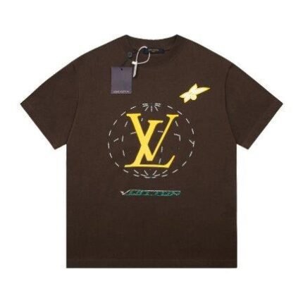 T-shirt Louis Vuitton Brown