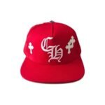 Cap Chrome Hearts Cross Patch Red