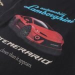 T-shirt Balenciaga Oversized Lamborghini - Image 10