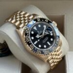 Rolex GMT Master ll Black Gold Jubilee - Image 3