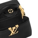Shoulder Bag Louis Vuitton Capucines Mini Nero - Image 4