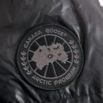 Jacket Puffer Canada Goose Black with Hood - Image 4