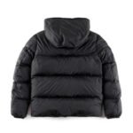 Jacket Puffer Moncler Hooded Black - Image 2