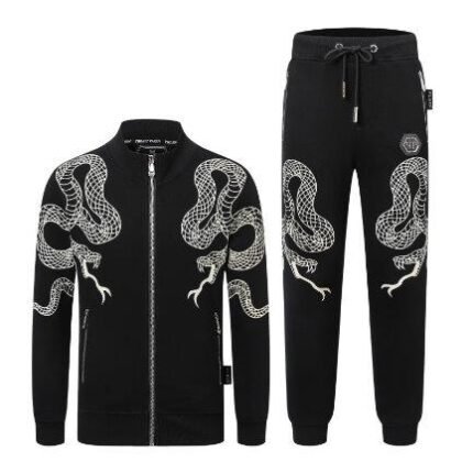 Tracksuit Philipp Plein Snake Embroidered Design