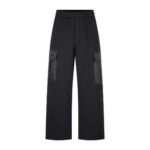Pants Cargo Prada Black Nylon
