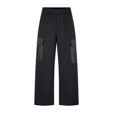 IMG9440 Pants Cargo Prada Black Nylon - Image 1
