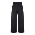 Pants Cargo Prada Black Nylon - Image 2