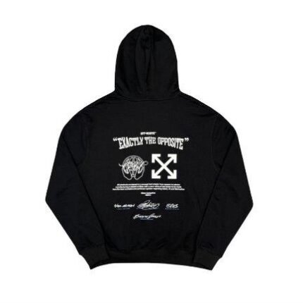 Hoodie Off-White Arrows Graphic Black