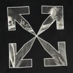 Hoodie Off-White Arrows Skull Black - Image 5