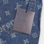 Pants Louis Vuitton x Supreme Monogram Denim - Image 9