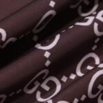 Jacket Gucci Monogram Hooded Brown - Image 7