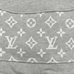 Hoodie Louis Vuitton Monogram Grey - Image 4