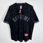 Jersey Supreme Button-Up Velour Logo - Image 4