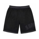 Shorts Supreme Velour Logo Embroidery