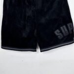 Shorts Supreme Velour Logo Embroidery - Image 6