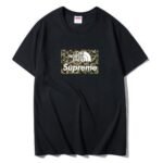 T-shirt Supreme x The North Face Camo Black