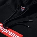 Hoodie Supreme Box Logo Black - Image 11