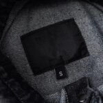 Shirt Prada Black Denim Button-Up Logo - Image 7