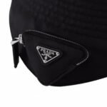 Bucket Hat Prada Black Nylon Pouch Strap - Image 3