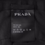 Bucket Hat Prada Black Nylon Pouch Strap - Image 9