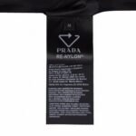 Bucket Hat Prada Black Nylon Pouch Strap - Image 10