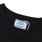 Sweatshirt Prada Milano Triangle Logo Black - Image 8