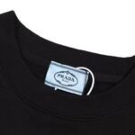 Sweatshirt Prada Deer Embroidery Black - Image 8