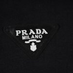 T-shirt Prada Crest Logo Black - Image 4
