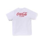 T-shirt BAPE Coca-Cola White Collaboration - Image 2