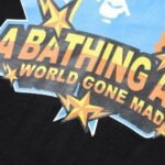 T-shirt BAPE World Gone Mad Black - Image 7