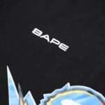 T-shirt BAPE World Gone Mad Black - Image 8