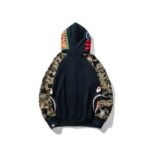 Hoodie Blue Shark Camo Bape Full-Zip - Image 2