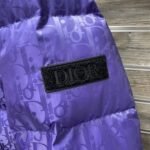 Purple Dior Oblique Puffer Jacket - Image 4