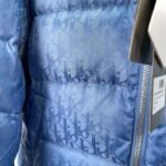 Dior Oblique Blue Puffer Jacket - Image 6