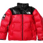 JACKET THE NORTH FACE X SUPREME RED BLACK