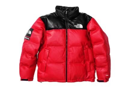 JACKET THE NORTH FACE X SUPREME RED BLACK