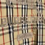 Jacket Burberry x Supreme Plaid Shearling Collar - Image 12