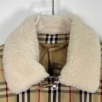 Jacket Burberry x Supreme Plaid Shearling Collar - Image 9