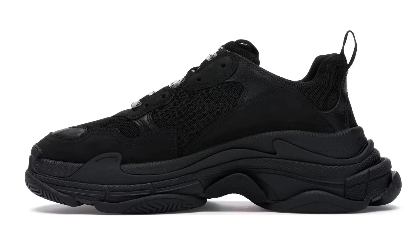 1-12 Triple S Black - Image 1