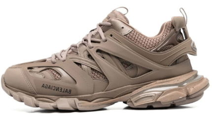 Track lace-up sneakers