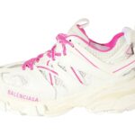 Track Sneaker White Fluo Pink
