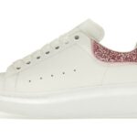 Oversize Bianco Bianco Rosa Glitter (donna)