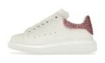 Oversize Bianco Bianco Rosa Glitter (donna)