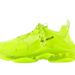 Triple S Clear Sole Fluo Yellow