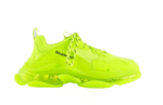 Triple S Clear Sole Fluo Yellow - Image 2