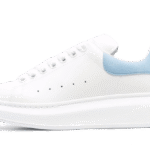 Oversized White Powder Blue