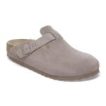 Birkenstock Boston Suede “Gray Taupe”