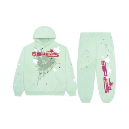 Sp5der Tracksuit Mint