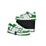 AMR Top low Top Sneakers White Green - Image 4